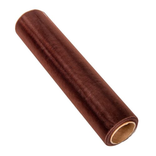 Organza tekercs 32 barna 23cmx10m