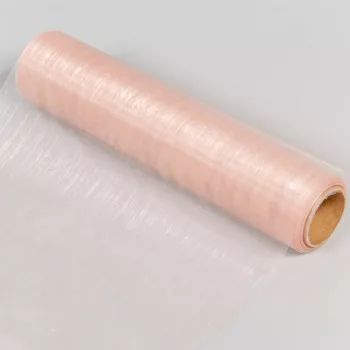 Organza tekercs 41 világos mályva 23cmx10m