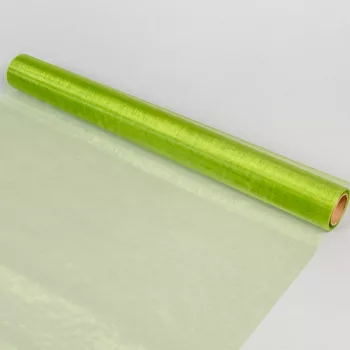 Organza tekercs 108 mohazöld 48cmx10m
