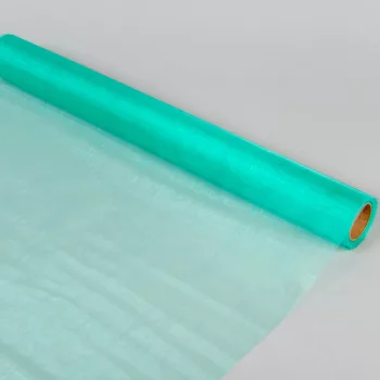 Organza tekercs 116 smaragd zöld 48cmx10m