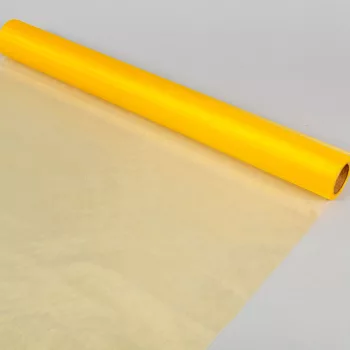 Organza tekercs 16 napsárga 48cmx10m