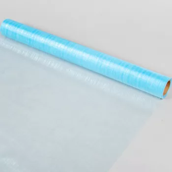 Organza tekercs 187 babakék 48cmx10m