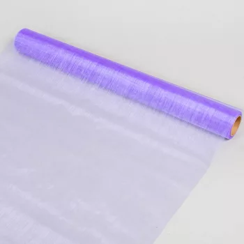 Organza tekercs 21 lila 48cmx10m