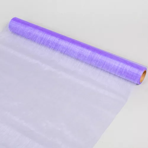 Organza tekercs 21 lila 48cmx10m