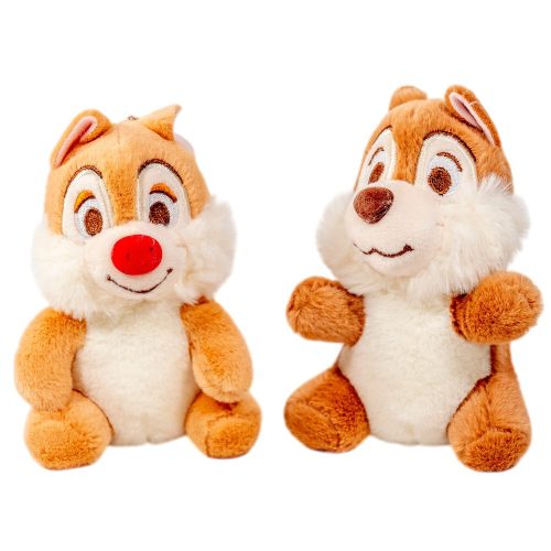 Plüss mókus kulcstartóval 12cm