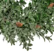 Zöld buxus koszorú D33cm 