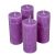 Rusztikus henger gyertya 50x120mm lila  4db/csom (db ár)