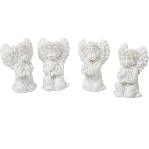 Angyal térdeplő poly M4,5cm 4db-os