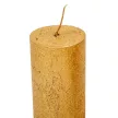 Rusztikus metál henger 40x100mm arany 4db/csom (db ár)