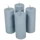 Rusztikus metál henger 40x100mm kék 4db/csom (db ár)