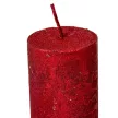 Rusztikus metál henger 40x75 mm Bordó 4db/csom (db ár)