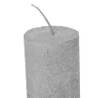 Rusztikus metál henger 40x75mm ezüst 4db/csom (db ár)