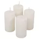 Rusztikus metál henger 40x75mm fehér 4db/csom (db ár)