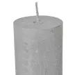 Rusztikus metál henger 50x120mm ezüst 4db/csom (db ár)