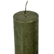 Rusztikus metál henger 50x120mm oliva 4db/csom  (db ár)