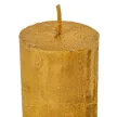 Rusztikus metál henger 50x90mm arany 4db/csom (db ár)