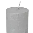 Rusztikus metál henger 50x90mm ezüst 4db/csom (db ár)