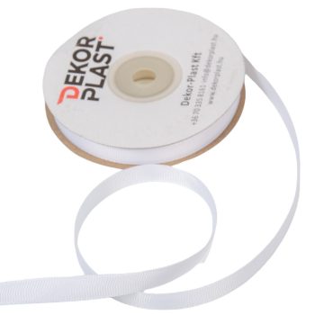 Ripsz szalag fehér 1cmx25y