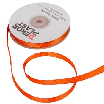 Ripsz szalag sötét narancssárga 1cmx25y 