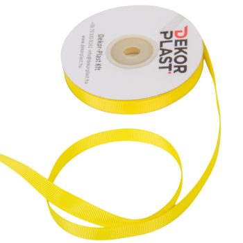 Ripsz szalag citromsárga 1cmx25y 