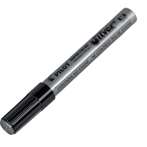 Pilot lakkfilc ezüst