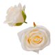 Rózsa virágfej ivory D7cm 24db/csom