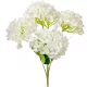 Hortenzia csokor 5 virágos krém 48cm