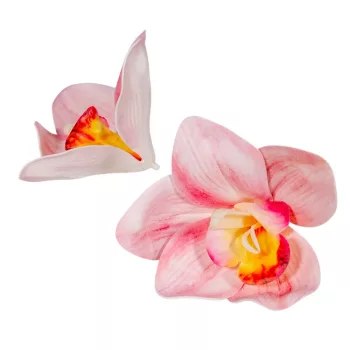 Orchidea virágfej polifoam D10cm PK 24db/csom