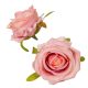 Rózsa virágfej mályva D7cm 24db/csom