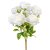 Rózsa csokor 7v. krém M45cm 24db/#