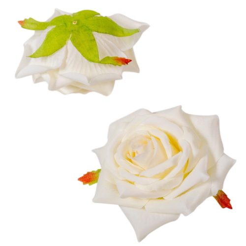 Gyémántrózsafej ivory 7cm 4 darabos csomagban rendelhető (darab ár!)