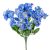 Margaréta csokor 18 ág kék 38cm