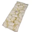 Krizantém virágfej krém D11cm 24db/csom