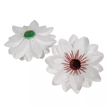 Dália virágfej WH D12cm 30db/csom