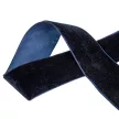 Bársony szalag navy kék 4cmx10y