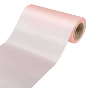 Szatén tekercs 94 halvány napsárga 15cmx10m