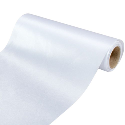 Szatén tekercs 37 fehér 23cmx10m