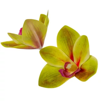 Orchidea virágfej gumi GR D10cm 24db/csom