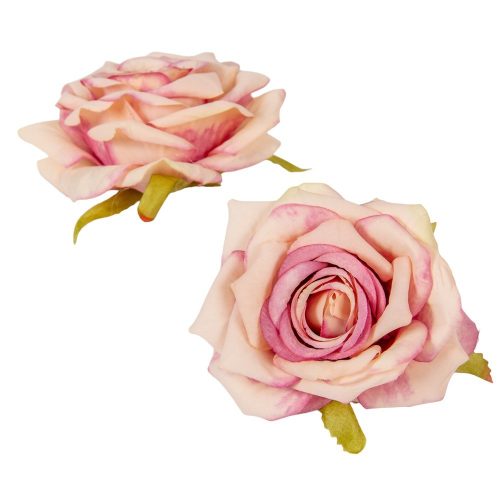 Rózsa virágfej mályva D10cm 12db/csom