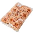 Rózsa virágfej terrakotta D10cm 12db/csom