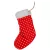 Csizma akasztós textil 15cm