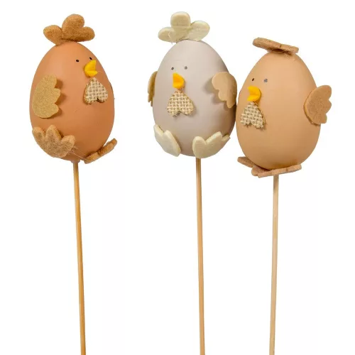 Pálcás tojás csibe 8+15cm