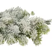 Fenyő koszorú havas D35cm
