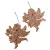 Angyal akasztós műa. glitteres rosegold 10cm 2db-os