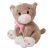 Plüss cica barna 15cm