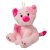 Plüss cica rózsaszín 15cm