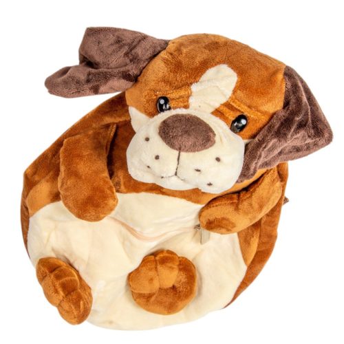 Plüss kutya hátizsák 35cm