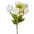 Rózsa hortenzia csokor 7v. krém M31cm 72db/#