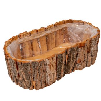 Fakéreg virágláda barna M10x32x17cm