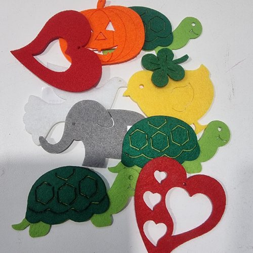 Filcfigura csomag 10 darabos